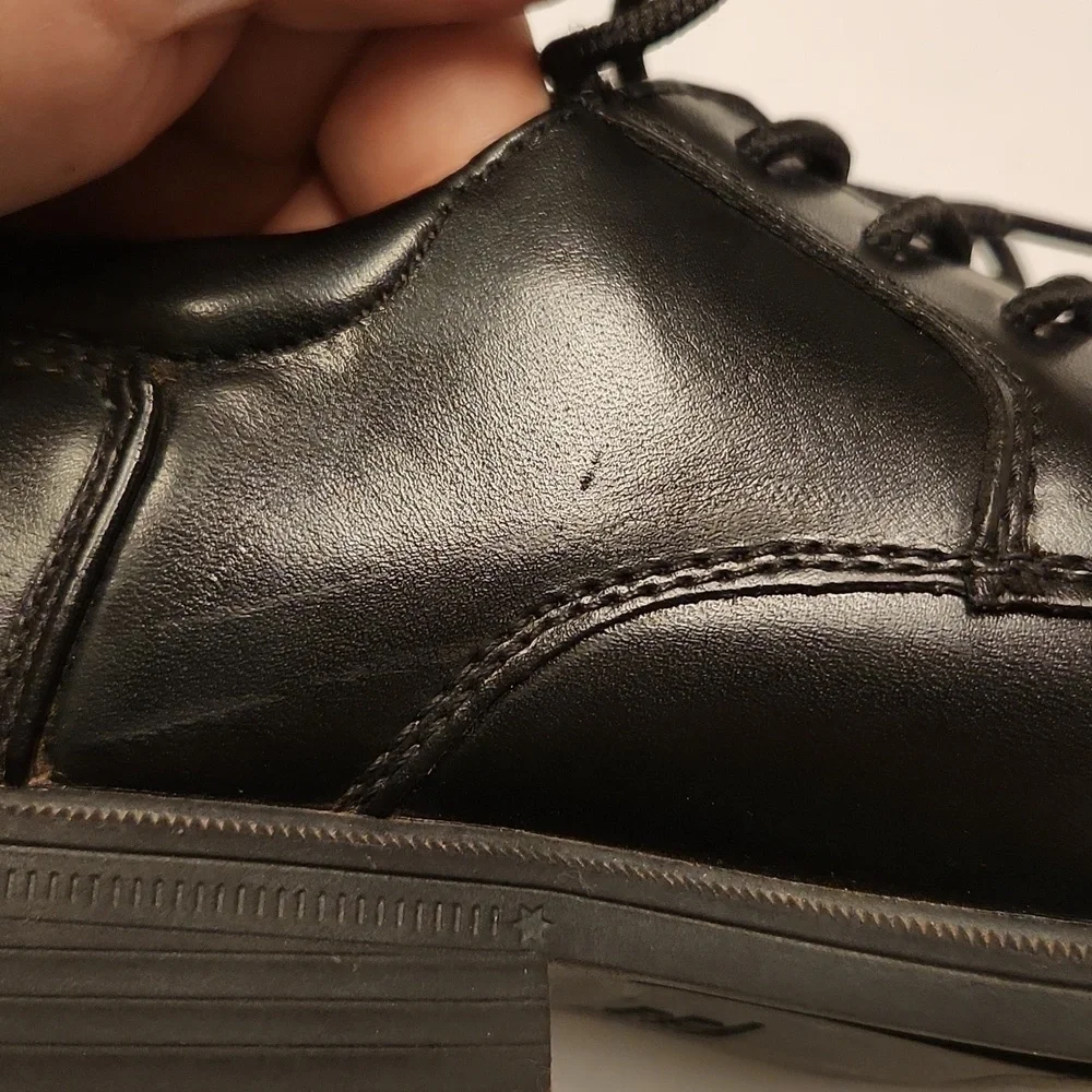 Madison Avenue Shoes Size 3 Black Dress Shoes Boys Formal